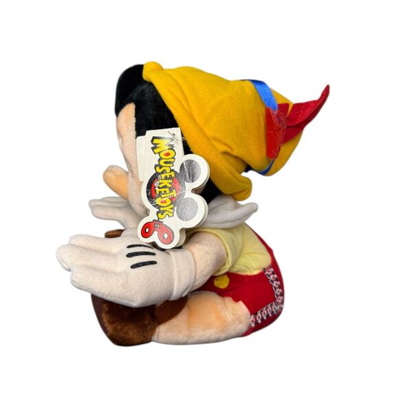 Vintage Disneyland Disney World Sitting Pinocchio Collectible Plush Toy 80s Rare - Picture 2 of 7